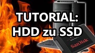 TUTORIAL Festplatte auf SSD umziehen kostenloses Tool [upl. by Alyehs591]