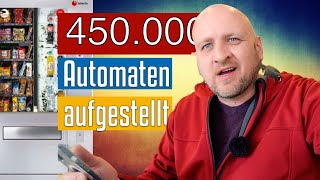 OMG Dieser Automatenaufsteller hat 450000 Geräte  den kennst Du sicher [upl. by Arammahs]