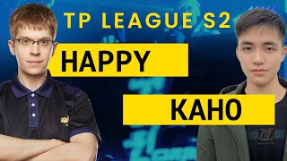 TP League S2 Monthly 4  GroupStage  Happy vs Kaho [upl. by Nilhsa]