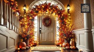 Luxury Designs Warm Welcomes Stunning Thanksgiving Inspirations Thanksgiving decorations [upl. by Nyllaf]