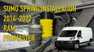 Ram Promaster Sumo Springs Installation and Review [upl. by Gardel482]