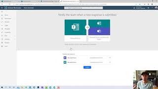 Post your Microsoft Forms submission to Microsoft Teams [upl. by Mehcanem]