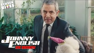 Johny English Reborn Rowan Atkinson Attacks Grandma  Screen Bites [upl. by Arvind]