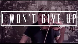 I wont give up  Jason Mraz violin cover by TheWaveoftheViolin [upl. by O'Malley]