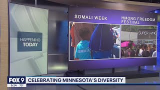 Celebrating Minnesotas diversity with Somali week Hmong Freedom Festival  Fox 9 KMSP [upl. by Bruckner147]