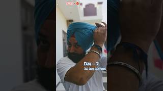 30daychallenge day7 freestyleturban turbantrap dastar turbanbeats bhullarjunction [upl. by Tirreg975]