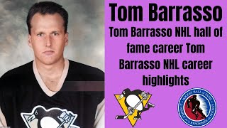 Tom Barrasso NHL hall of fame career highlights [upl. by Donelle]