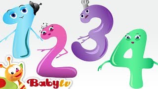 Charlie and the Numbers  Counting Song Meet the Numbers  BabyTV [upl. by Adnarim]