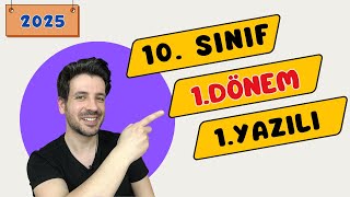 10 SINIF TARİH 1 DÖNEM 1 YAZILI  2025 [upl. by Leksehcey882]