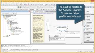 Rhapsody Tip 14  Using make default and drawing interruptible edges Simple [upl. by Belshin]