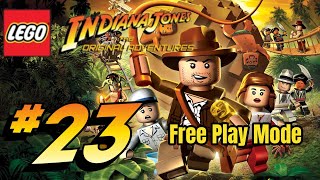 Lego Indiana Jones The Original Adventures 23  Pursuing the Ark Free Play [upl. by Delisle182]