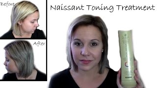 Naissant Toning Treatment  Blonde Pearl  First Impression  Review  Demo [upl. by Suillenroc337]