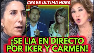 💥EXPLOTA EN DIRECTO X IKER JIMÉNEZ Y CARMEN PORTER ANA ROSA QUINTANA Y PAZ PADILLA X DANA VALENCIA [upl. by Yerffej]