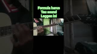 Sound leggen cover melodi tutorial guitar guitarcover [upl. by Kcirdla424]