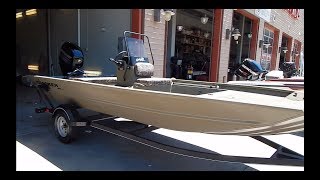 NEW boat GRIZZLY TRACKER 1860cc Complete walkthrough [upl. by Ydieh610]