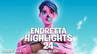 Fortnite Highlights 24  Endretta [upl. by Euhsoj]