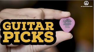 Guitar Picks Plectrums  Explained  Which pick to use [upl. by Wettam]