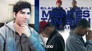 Reacción a quotMientes Tan Bien Remixquot de BLANKO X YUBEILI [upl. by Burkle]