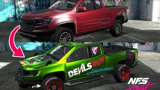 Customizing Chevrolet Colorado ZR2  NFS Heat Studio  Android Gameplay  nfs chevrolet [upl. by Aynatahs306]