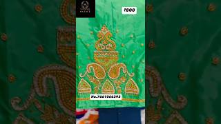 maggam work  low cost trending maggamworkmaterial fashion onlineshopping fashiontrends saree [upl. by Lytle]