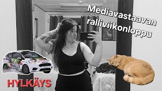 Rallivlog  Mediavastaavan ralliviikonloppu [upl. by Medin]