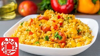 Невероятно Вкусно Лучший рецепт Булгура с овощами [upl. by Tiernan]