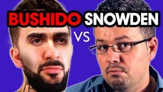 BUSHIDO vs SNOWDEN  Rap Battle 10  Digges Ding Comedy [upl. by Milissa978]