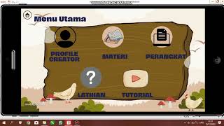 TUTORIAL MEMBUAT MEDIA BELAJAR BERBASIS ANDROID MENGGUNAKAN APLIKASI SMART APPS CREATOR [upl. by Ohara]