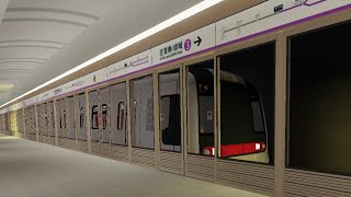 Roblox MTR 將軍澳線 Tseung Kwan O Line 調景嶺  寶琳 [upl. by Jahncke978]