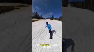 quotWait Snowboarding in April See What Happened at Snowshoe Mountainquot [upl. by Saunder]