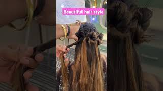 Beautiful hair style hairstyle curly hairstylehairstyle hair curlys haircare curlyhair [upl. by Elmer]