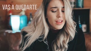 Vas a quedarte  Aitana  Xandra Garsem Cover [upl. by Aisereht34]