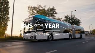 Meet Urbino 18 hydrogen  BUS OF THE YEAR 2025  ENG [upl. by Naihr]