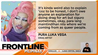 Performance ng isang drag artist sa awiting simbahang Ama Namin kinokondena  Frontline Pilipinas [upl. by Ikoek]