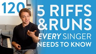 5 Riffs amp Runs Every Singer Needs To Know  Voice Lessons To The World Ep 120 [upl. by Mezoff]