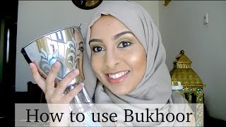 How to use Arabian Incense Bakhoor  Bukhoor  Oud بخور [upl. by Asinet]