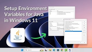 How to Setup Environment Variables for Java in Windows 11 [upl. by Krystin]