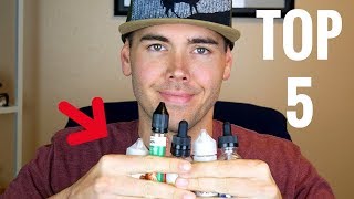 TOP 5 FAVORITE NICOTINE SALT ELIQUIDS [upl. by Erminia]