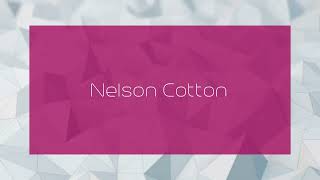 Nelson Cotton  appearance [upl. by Inna]