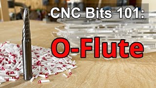 Best CNC Bit for Plastic  O Flute  CNC Router Bits [upl. by Killoran]