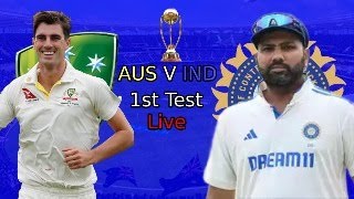 Australia Vs India  Day 2  Live [upl. by Ahsemak]