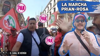 La MARCHA ROSA del PRIAN  Hernán Gómez [upl. by Ferna]