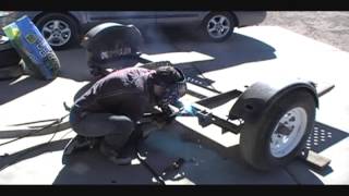 Welding repair on tow master towcar dolly [upl. by Vyner698]