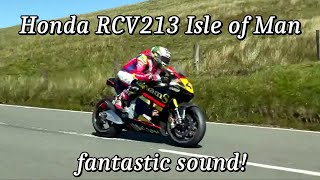 John McGuinness amp Bruce Anstey Honda RCV213VS Isle of Man [upl. by Badr]