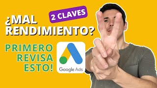 2 CLAVES al iniciar tu campaña de BÚSQUEDA en GOOGLE ADS [upl. by Vacuva18]