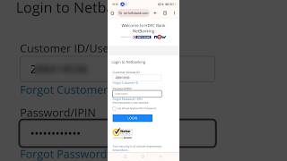 HDFC net banking kaise shuru kare  HDFC Bank netbanking login kaise kare  HDFC mobile banking [upl. by Adian]