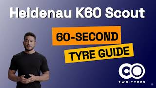 Heidenau K60 Scout  Motorcycle Tyre Review  60second guide [upl. by Idyak]