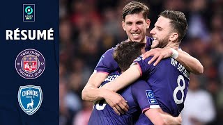 TOULOUSE FC  CHAMOIS NIORTAIS FC 2  0  Résumé  TFC  CNFC  20212022 [upl. by Luke]