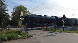 Bahnübergang Bettlach CH  Swiss Railroad Crossing [upl. by Arbmat177]