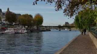 Paris quai de Seine 4K [upl. by Safir]